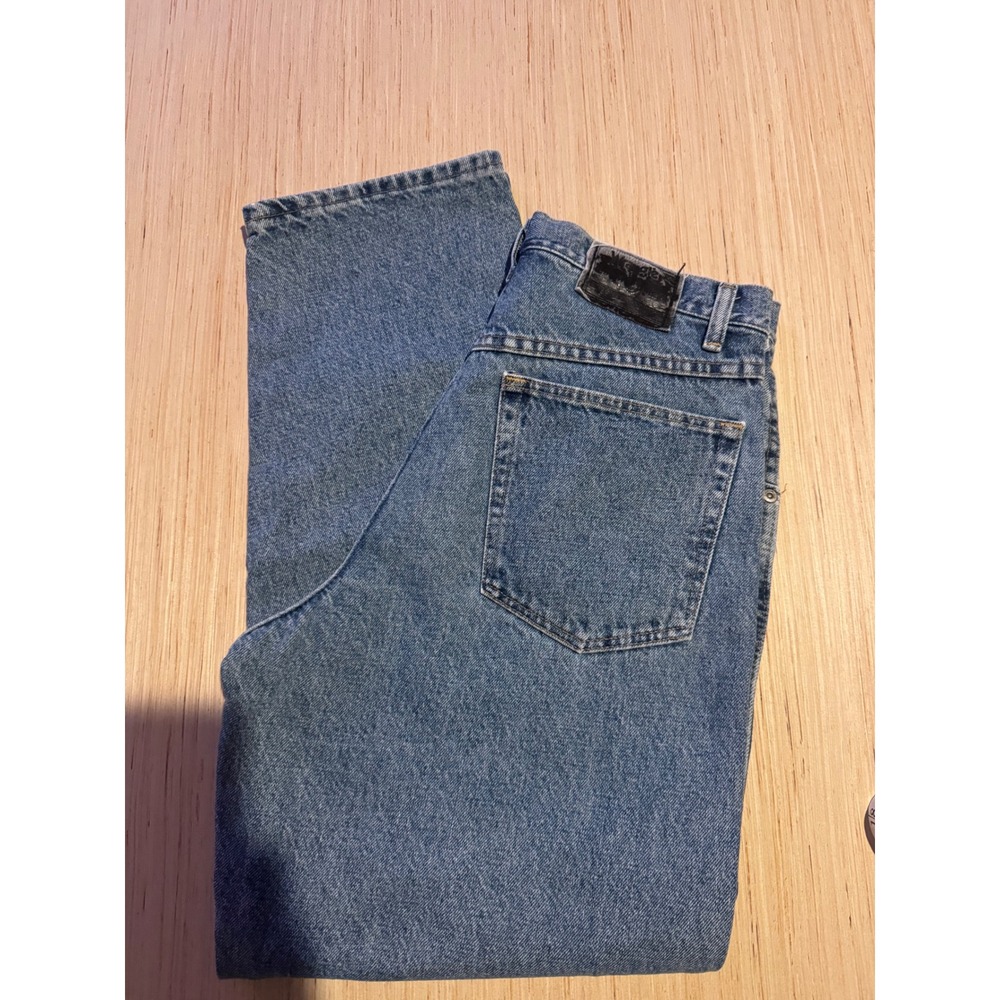Vintage Wrangler Silver Edition Jeans Mens 32x30 Medium Wash Straight Leg USA 33